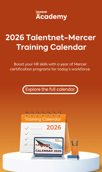 Talentnet-Mercer Training Calendar