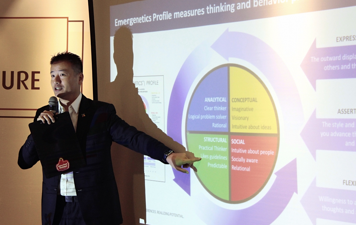  Mr. Terence Quek, CEO of Emergenetics International 